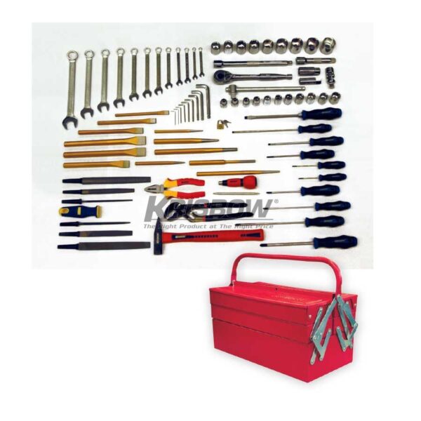 Basic Workshop Toolset Inch 80Pcs Krisbow KW0101805-33998