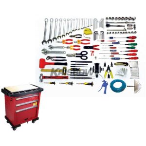 Professional Mechanical Tool Set Inch 131Pcs Krisbow KW0101813-0