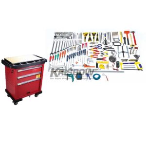 Master Mechanical Tool Set mm 161Pcs Krisbow KW0101814-0