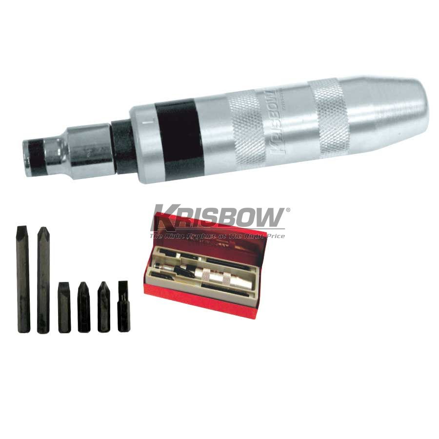 Obeng Impact Screwdriver Set Krisbow KW0102000-0