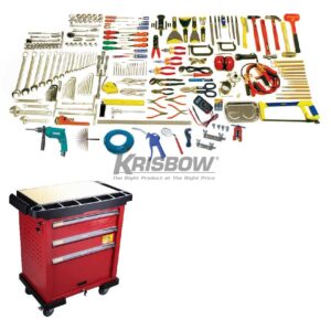 Semi Complete Mechanic Tool Set 212Pcs Krisbow KW0102468-0