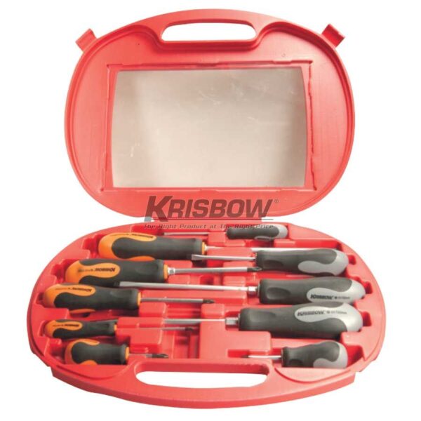 Obeng Screwdriver Set 10Pcs Krisbow KW0102647-33289