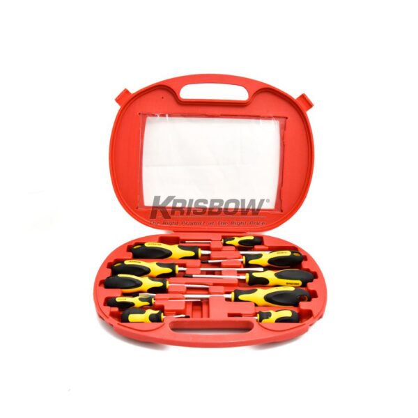 Obeng Screwdriver Set 10Pcs Krisbow KW0102647-33288