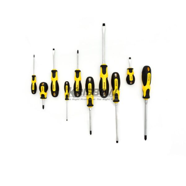 Obeng Screwdriver Set 10Pcs Krisbow KW0102647-0