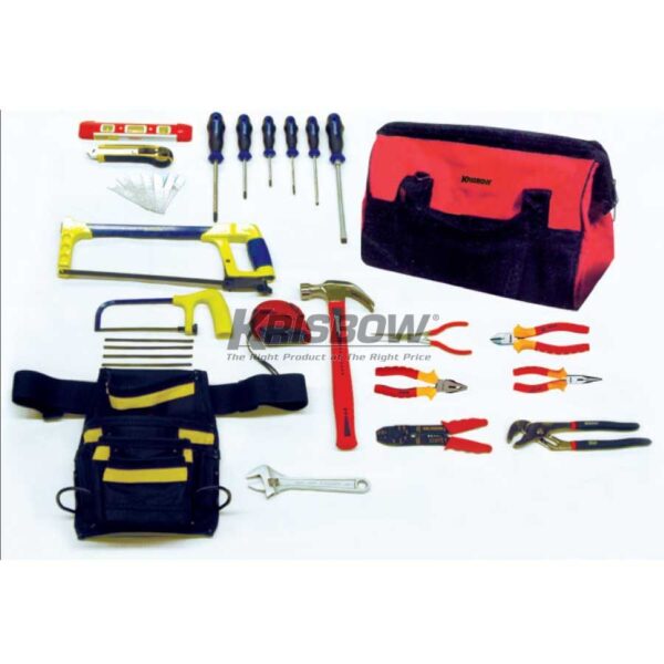 Alat Listrik Basic Electric Tool Set 21Pcs Krisbow KW0103788-33978