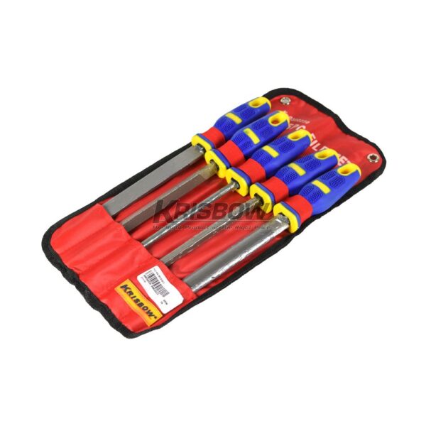 Set Kikir File 8Inch 5Pcs/Set Krisbow KW0300230-33938