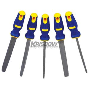 Set Kikir File 8Inch 5Pcs/Set Krisbow KW0300230-0