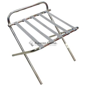 Luggage Rack 600 x 500 x 635 mm Cream Belt Krisbow KW1801035-0
