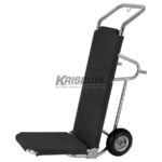 Luggage Cart Black Carpet 50 x 40 x 122 Cm Krisbow KW1801315-0