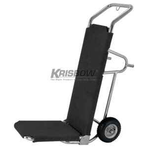Luggage Cart Black Carpet 50 x 40 x 122 Cm Krisbow KW1801315-0