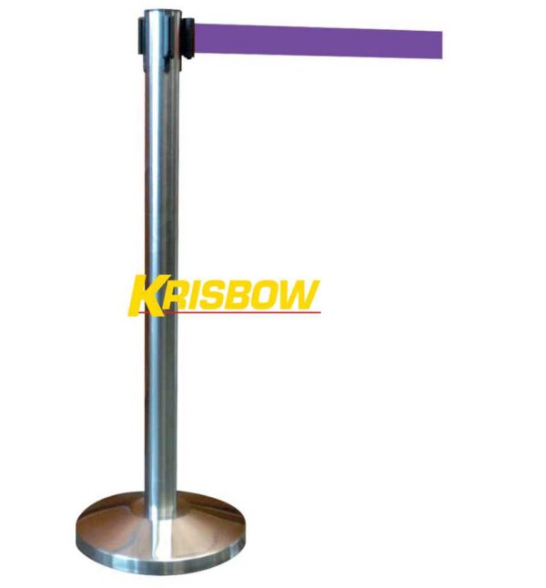 Handrail Stainless Steel With Purple Belt Krisbow KW1801321-0