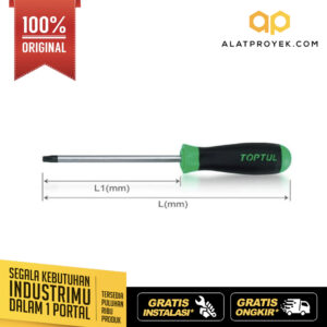 Obeng Star Anti-Slip Screwdrivers T25 Toptul FFAB2510-0