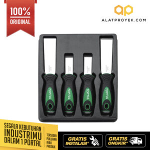 Stainless Steel Pinchweld Scraper Set 4pcs Toptul JGAT0401-0
