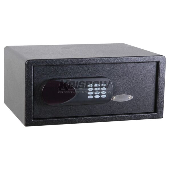 Brankas Hotel Safe Black 200x420x370 mm Krisbow 10058036-35011