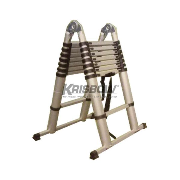 Tangga Ladder Telescopic Double Alum 5.0m Krisbow 10141261-0