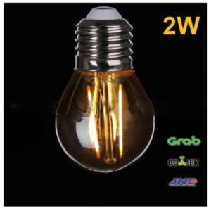 Lampu Led Bulb Bohlam Edison / Cafe / Filamen / Antik / Pijar G45 2W-0