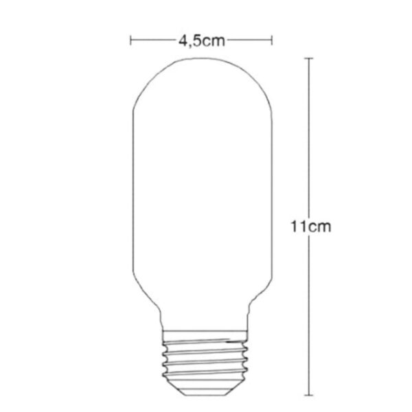Lampu Led Bulb Bohlam Edison / Cafe / Filamen / Antik / Pijar 4W T45-35291