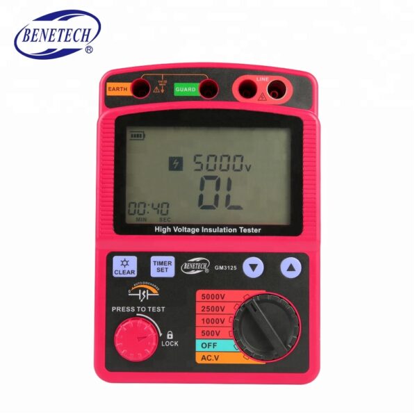 Insulation Tester Benetech GM3125-0
