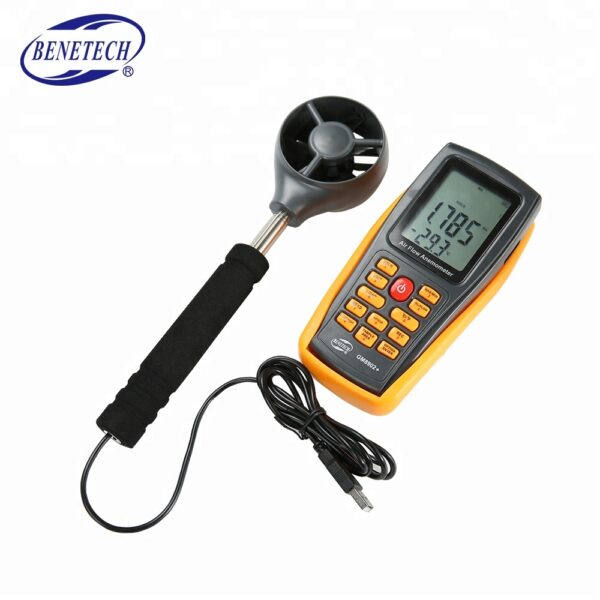 Alat Ukur Kecepatan Angin Air Flow Digital Anemometer Benetech GM8902+-35416