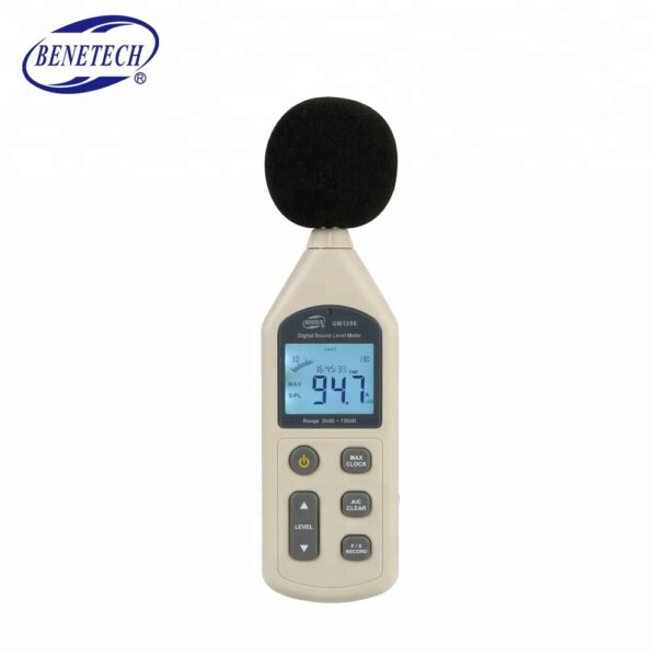Alat Ukur Suara Digital Sound Level Meter Data Logger Benetech GM1356-35454