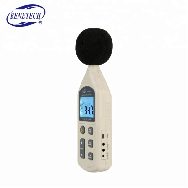 Alat Ukur Suara Digital Sound Level Meter Data Logger Benetech GM1356-0