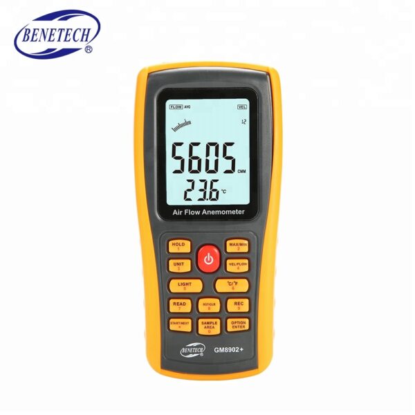 Alat Ukur Kecepatan Angin Air Flow Digital Anemometer Benetech GM8902+-35413