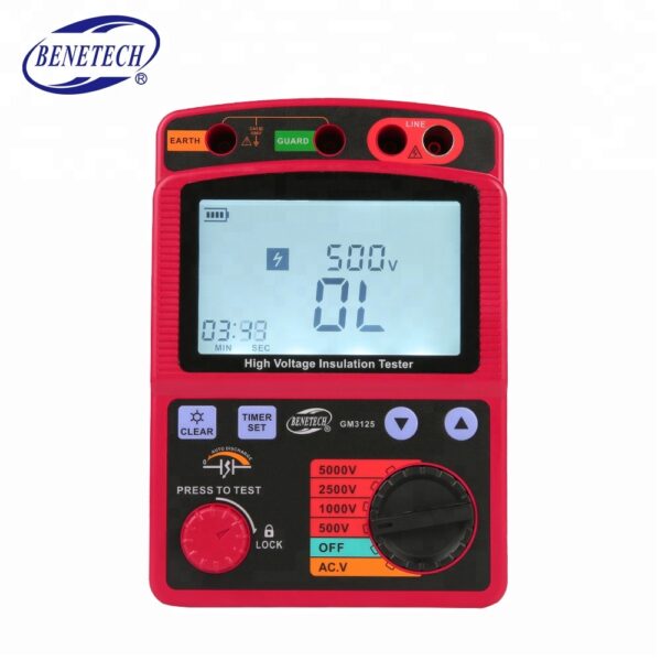 Insulation Tester Benetech GM3125-35657