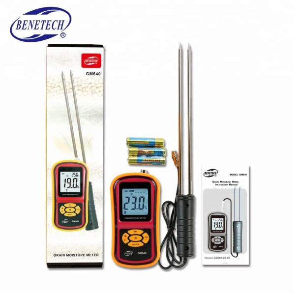 Alat Ukur Kadar Air Grain Moisture Meter Benetech GM640-35611