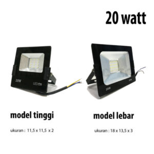 Lampu Led Sorot Tembak Floodlight Outdoor 20W Reflector IP66-020W-0