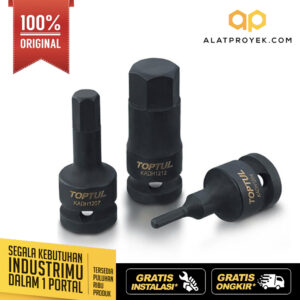 Kunci Sock Hex Bit Impact Sockets 19mm Toptul KADH1619-0