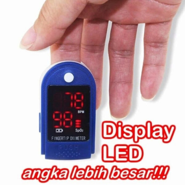 Fingertip Pulse Oximeter Monitor LED LK-87-35161