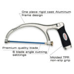 Gergaji Deluxe Mini Hacksaw 6" Toptul SAAA1527-0