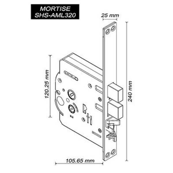 Lock Case Samsung SHS-AML320-35351