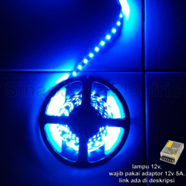 Lampu Led Strip Pita Flexible Smd 5050 Ip33 (Mata Besar Indoor)-35274