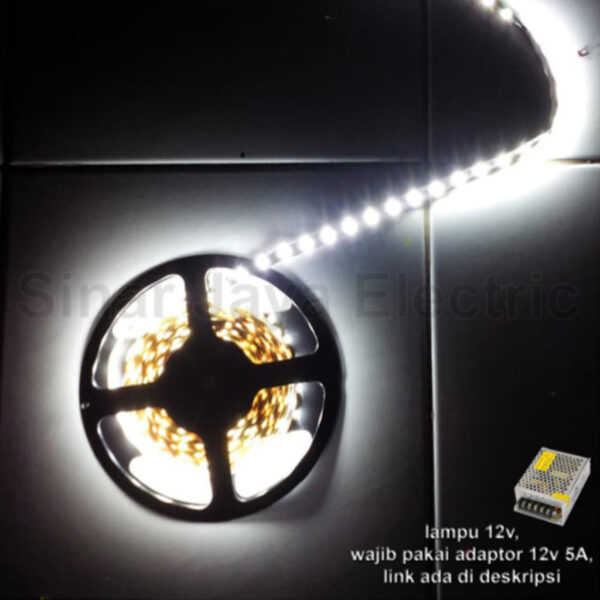 Lampu Led Strip Pita Flexible Smd 5050 Ip33 (Mata Besar Indoor)-35275