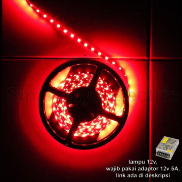 Lampu Led Strip Pita Flexible Smd 5050 Ip33 (Mata Besar Indoor)-35276