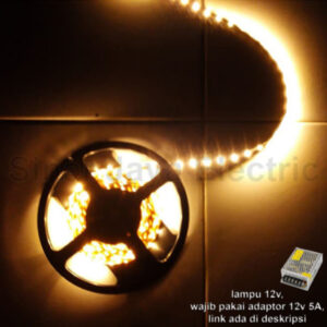 Lampu Led Strip Pita Flexible Smd 5050 Ip33 (Mata Besar Indoor)-0