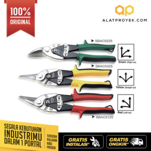 Tang Aviation Tin Snips Right Cut 248mm Toptul SBAC0225-0