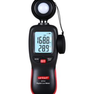 Alat Ukur Cahaya Digital Lux Meter WINTACT WT81-0