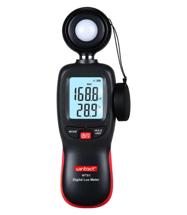 Alat Ukur Cahaya Digital Lux Meter WINTACT WT81-0