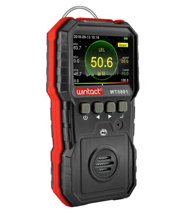 Alat Pedeteksi Gas Digital Combustible Gas Detector WINTACT WT8801-35554