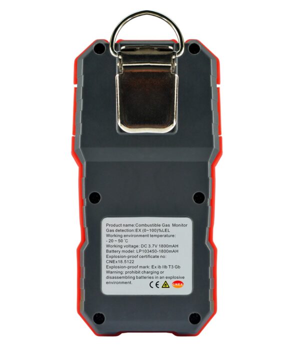 Alat Pedeteksi Gas Digital Combustible Gas Detector WINTACT WT8801-35557