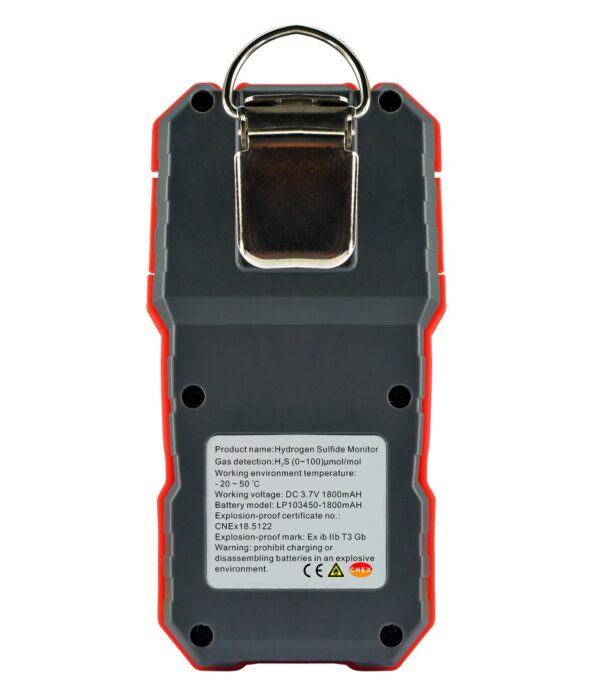 Alat Ukur Tekanan Digital Hydrogen Sulfide Monitor WINTACT WT8802-35537