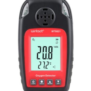 Alat Ukur Kadar Oksigen Digital Oxygen Detector WINTACT WT8821-0