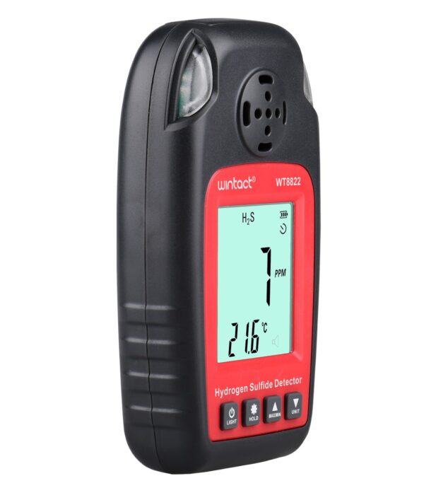 Alat Ukur Tekanan Digital Hydrogen Sulfide Monitor WINTACT WT8822-35540