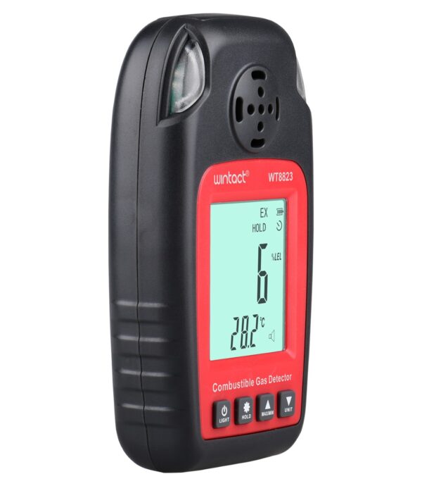 Alat Pedeteksi Gas Digital Combustible Gas Detector WINTACT WT8823-35566