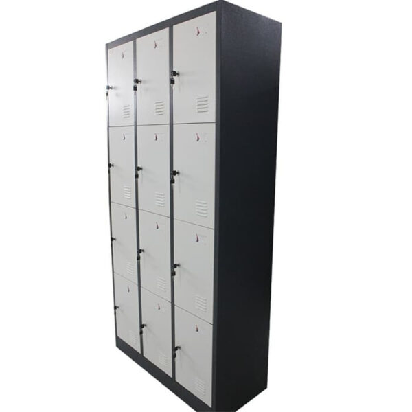 Lemari Locker 12 Pintu (Standart Edge) SAN Lincoln 3C4D-Y/B-0