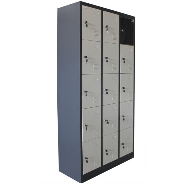 Lemari Locker 15 Pintu (Standart Edge) SAN Lincoln 3C5D-Y/B-35850