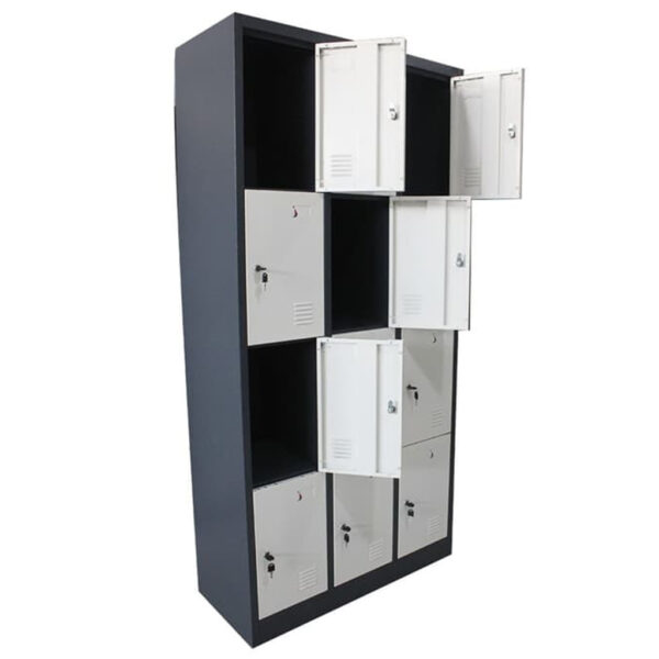 Lemari Locker 12 Pintu (Standart Edge) SAN Lincoln 3C4D-Y/B-35848