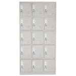 Lemari Locker 15 Pintu (Standart Edge) SAN Lincoln 3C5D-Y/B-0